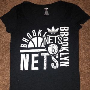 Adidas Brooklyn Nets Burnout T shirt